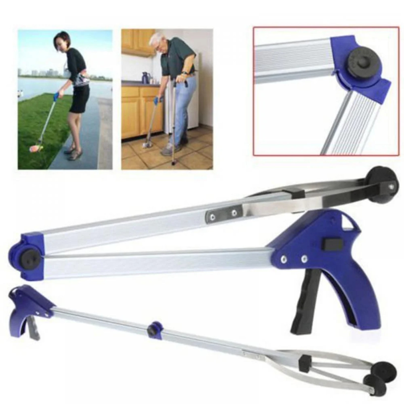 Gardening Tools For Seniors - Agarrador de ayuda de aleación de