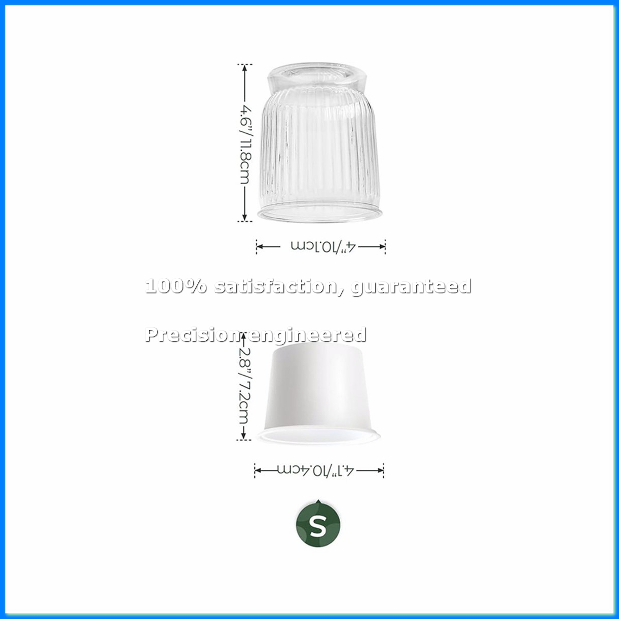 Self-Watering Planter - Macetas con Autorriego, Macetas Pequeñas de