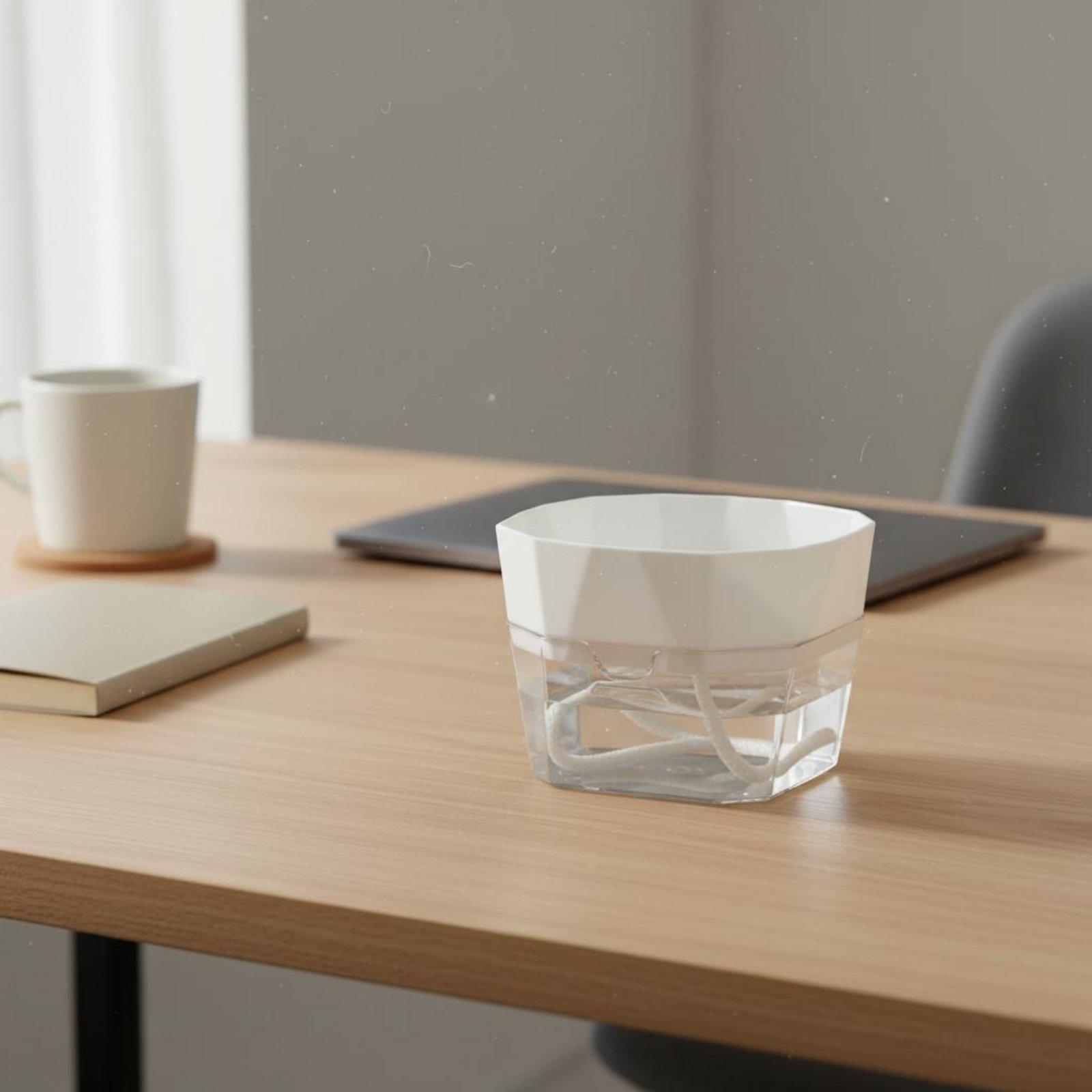 Self-Watering Planter - Jarrón Hidropónico de Dos Capas con