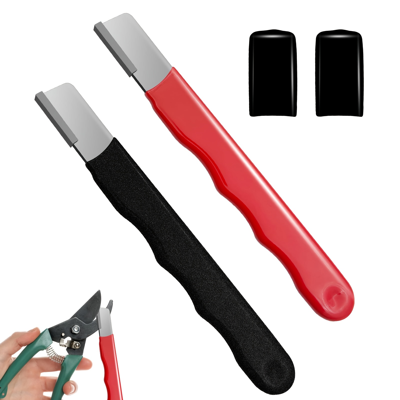 Gardening Tools Must Haves - Afilador de tijeras de jardín, afila