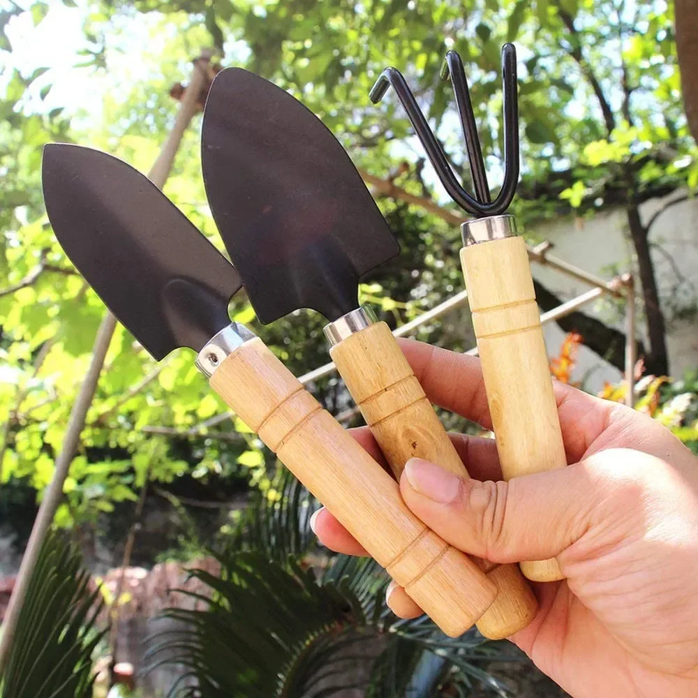 Gardening Tools Equipment - Juego de 3 Herramientas de Jardinería