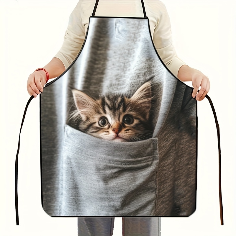 Gardening Tools For Women - Delantal con diseño de gatito para