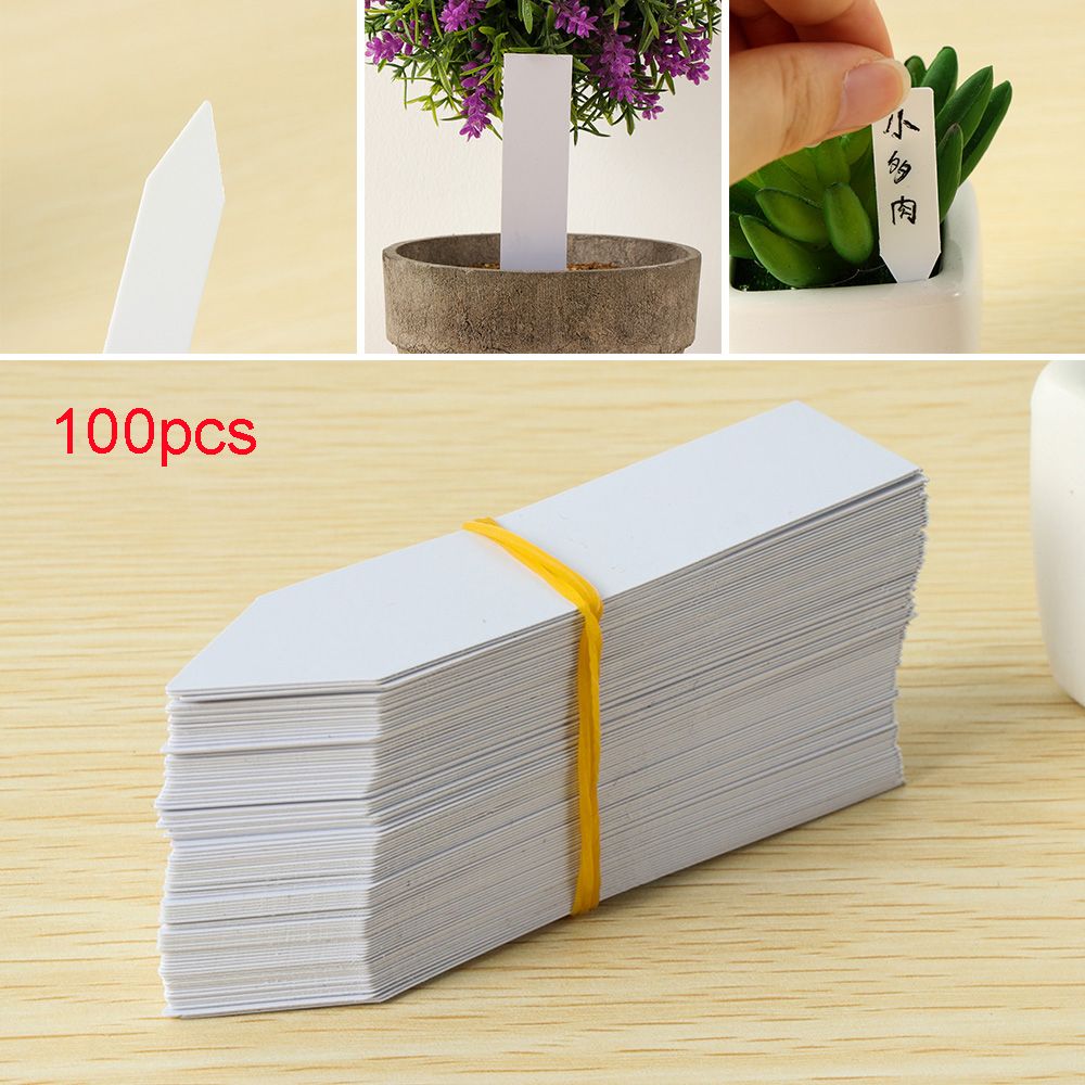 Garden Label Marker - 100 Uds marcador de clasificación reutilizable
