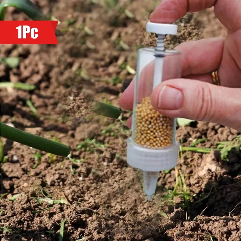 Gardening Tools Equipment - Dispensador de semillas portátil, Mini herramienta