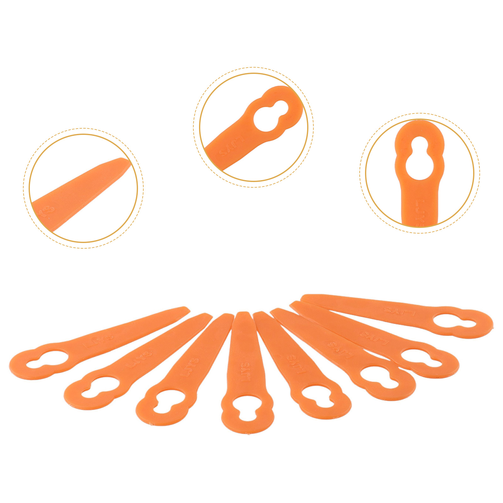 40 Uds cuchillas de cortacéspe - Gardening Tools High Quality reseña y precio