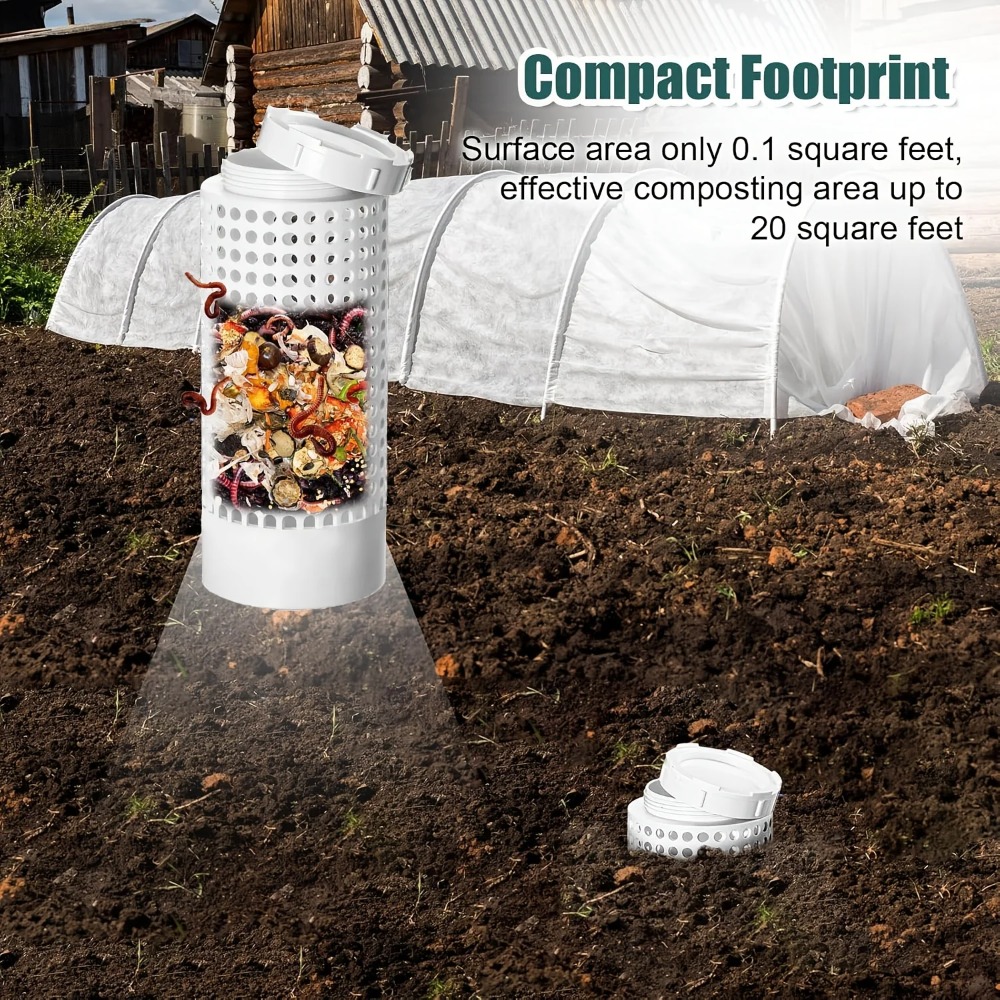 Compostador de gusanos para ma - Compost Bin reseña y precio