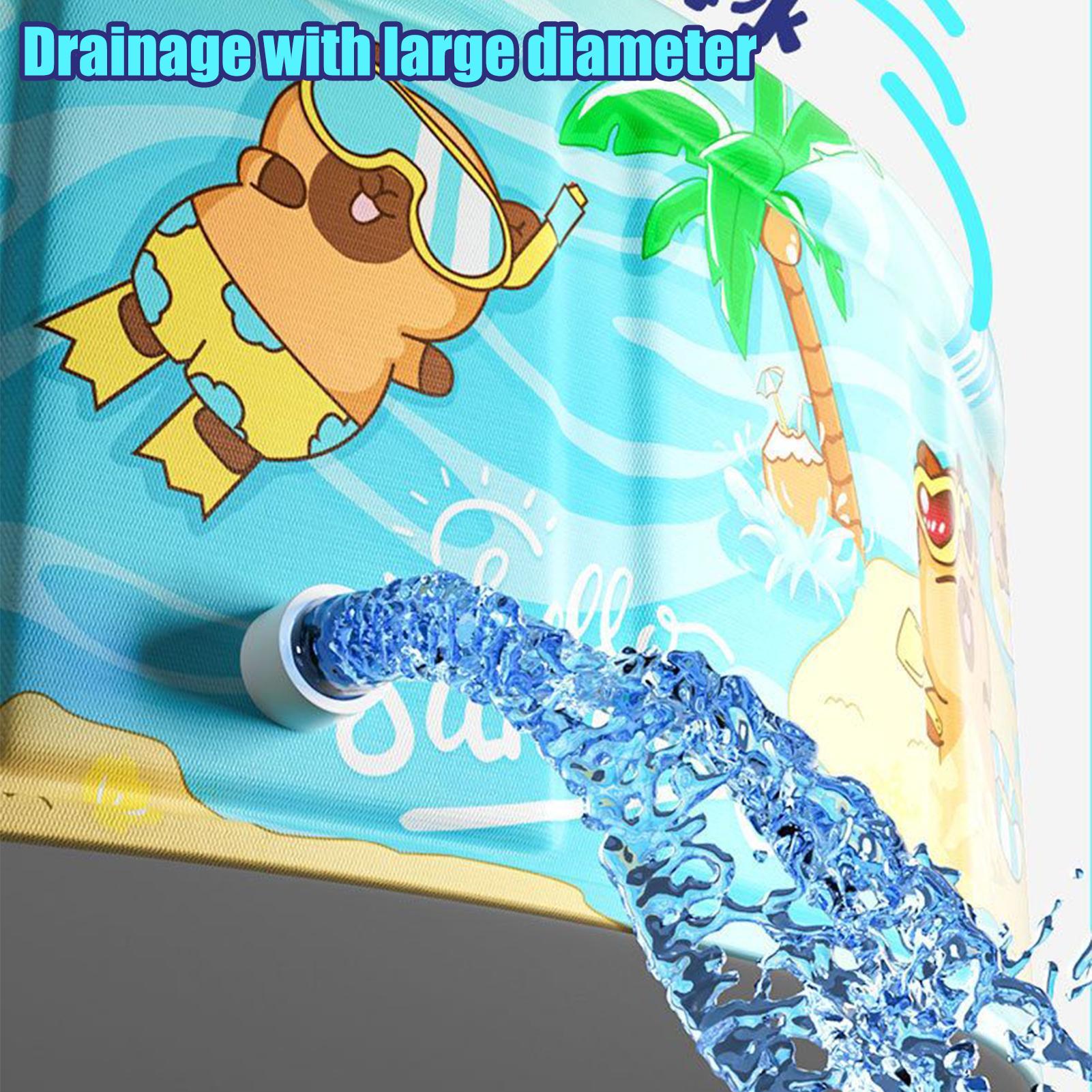 Piscina Plegable para Niños, P - Gardening Tools For Seniors reseña y precio