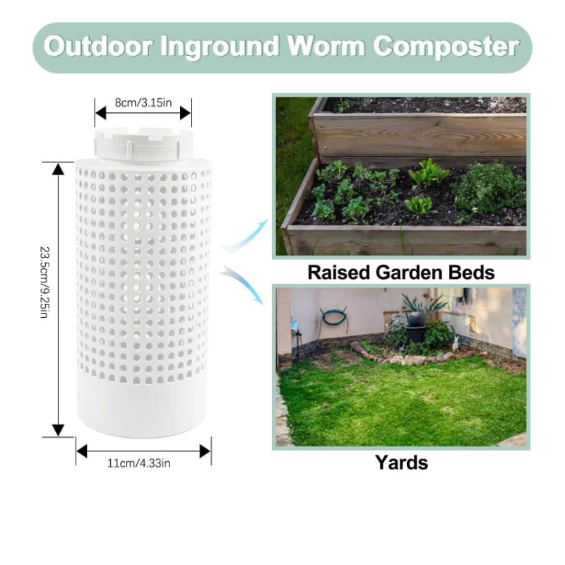 Kit de compostaje subterráneo  - Compost Bin reseña y precio