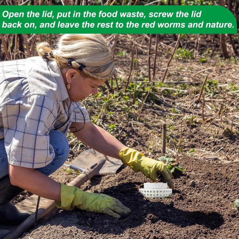 Kit de compostaje subterráneo  - Compost Bin reseña y precio