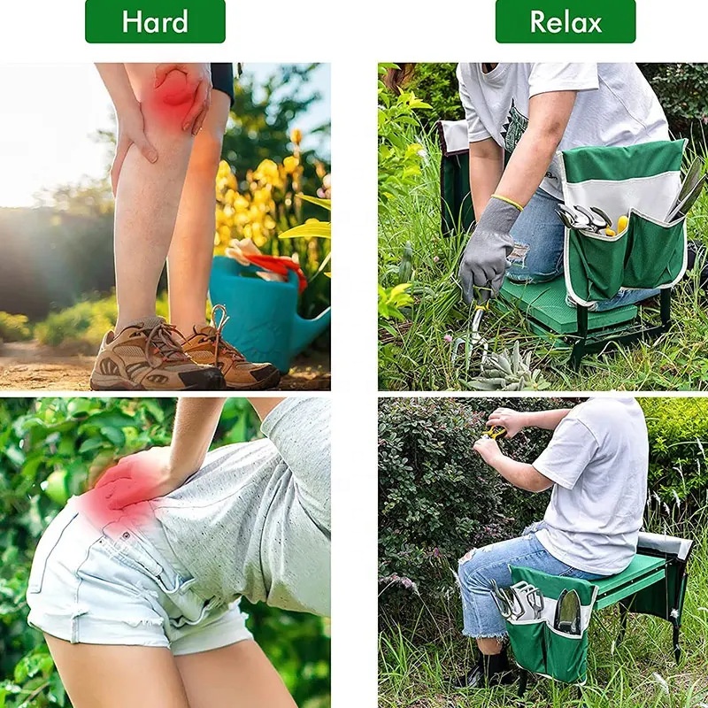 Sentadilla y Asiento de Jardín - Gardening Tools For Seniors reseña y precio