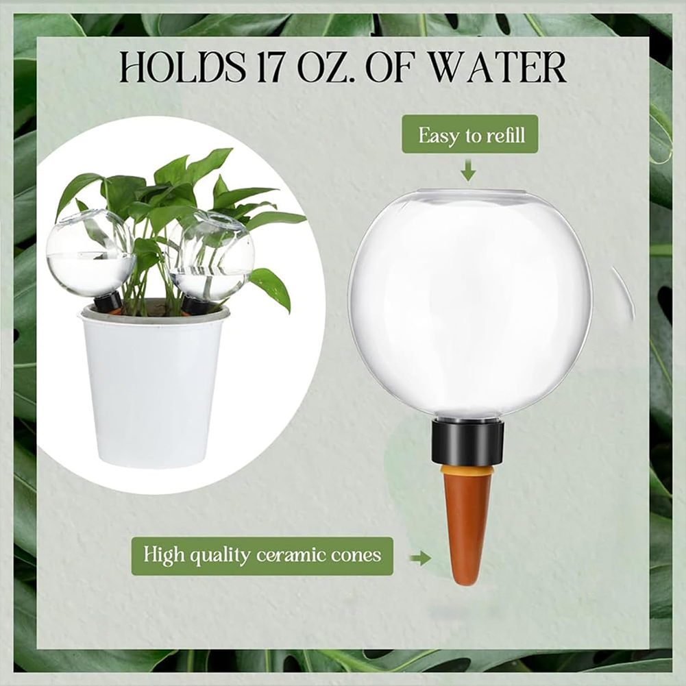 Globos de Riego Automático de  - Self-Watering Planter reseña y precio