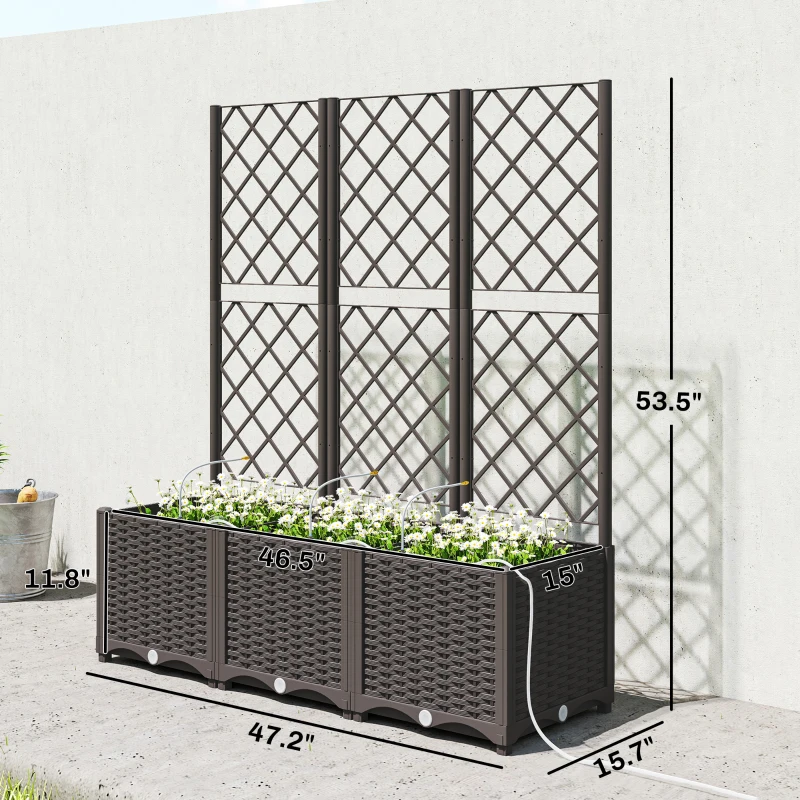 Jardinera Exterior, Práctica J - Self-Watering Planter reseña y precio