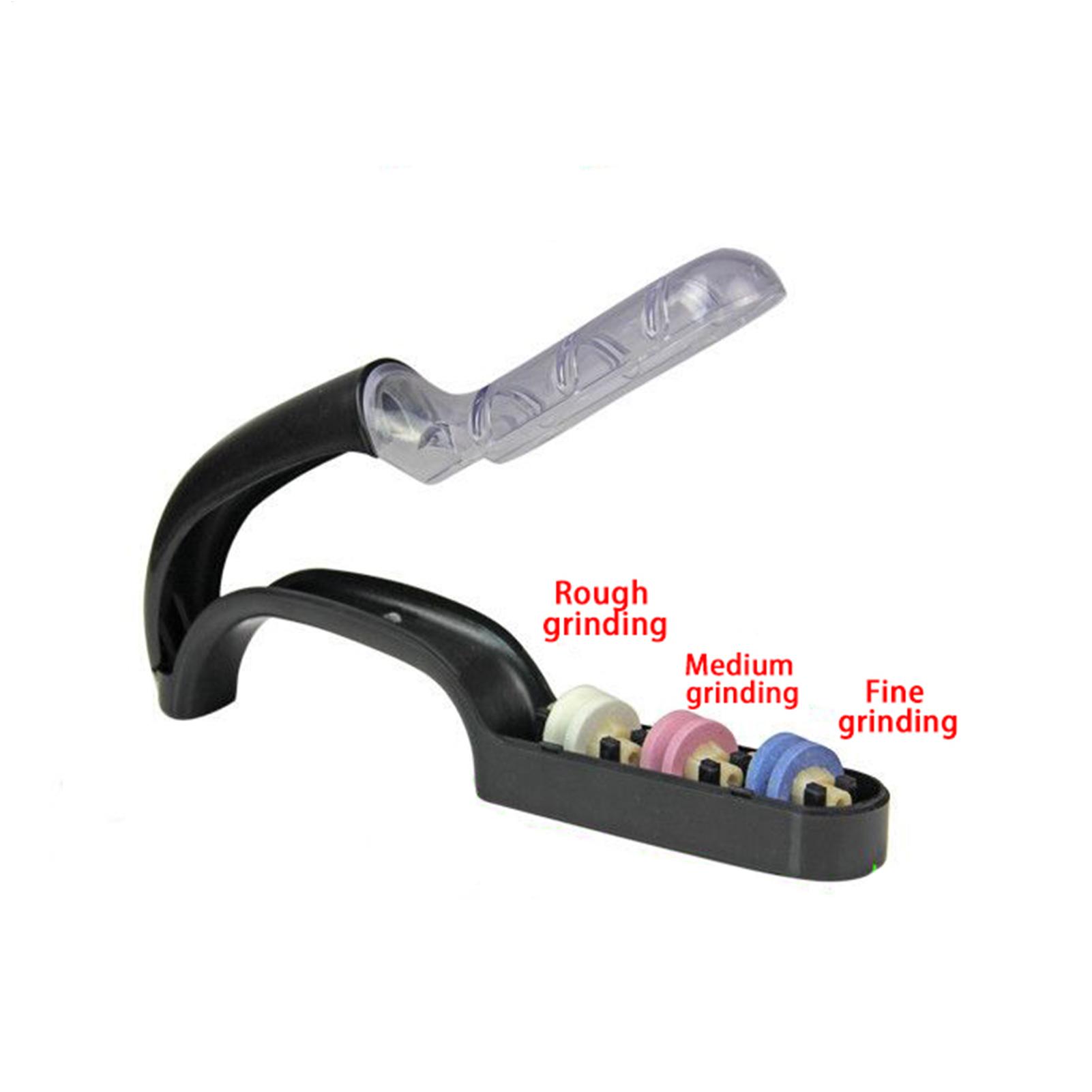 Afilador de cuchillos de 3 eta - Gardening Tools For Seniors reseña y precio