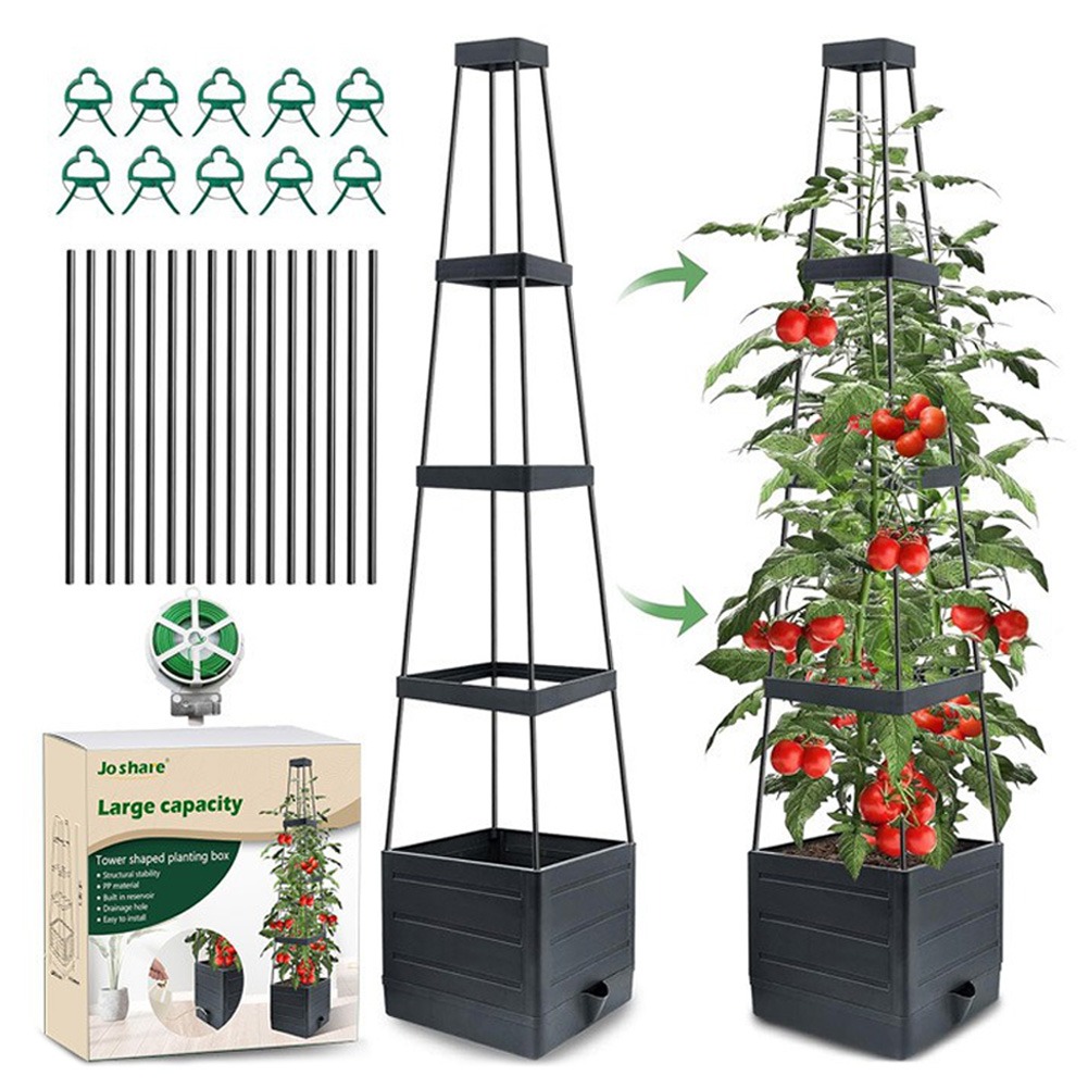 Jardinera Elevada con Enrejado - Self-Watering Planter reseña y precio