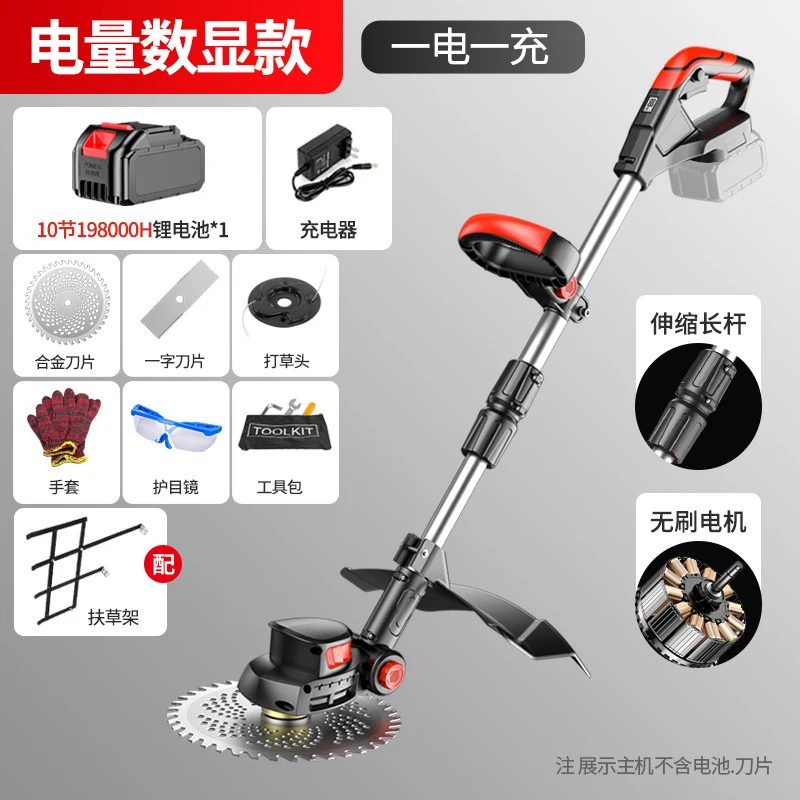 Cortacésped Eléctrico Inalámbr - Gardening Tools For Home reseña y precio