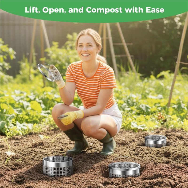BAAG-2Pack Compostador de gusa - Compost Bin reseña y precio