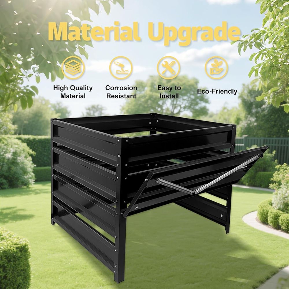 Contenedor de abono para exter - Compost Bin reseña y precio