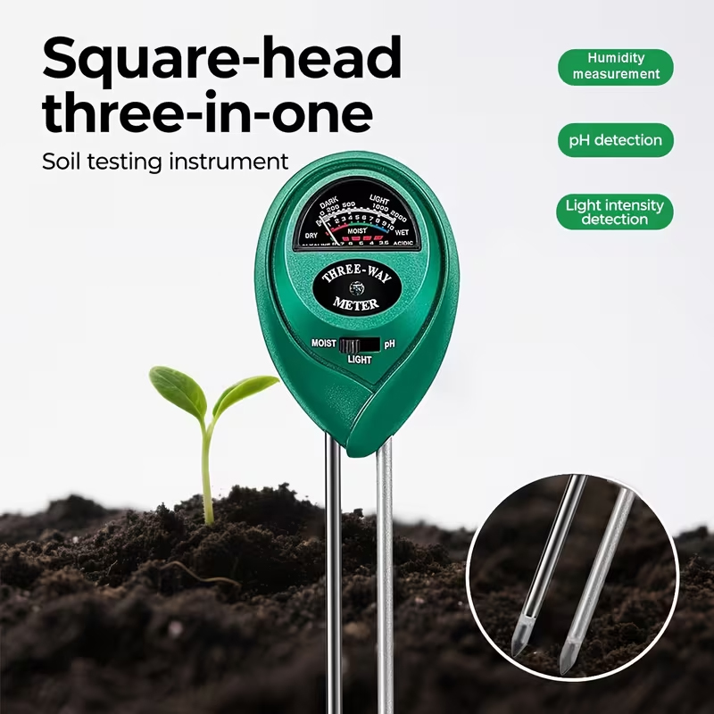 Medidor de Suelo 3 en 1 (Humed - Gardening Tools Equipment reseña y precio