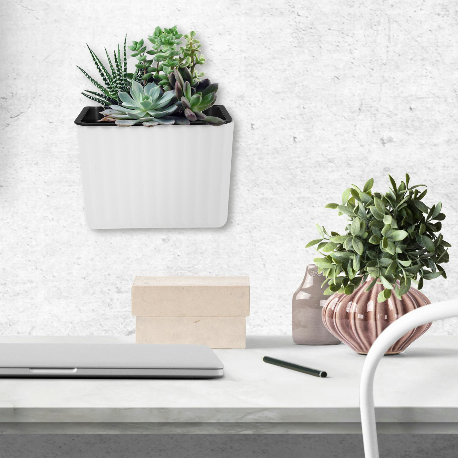 2 Macetas de Pared con Autorri - Self-Watering Planter reseña y precio