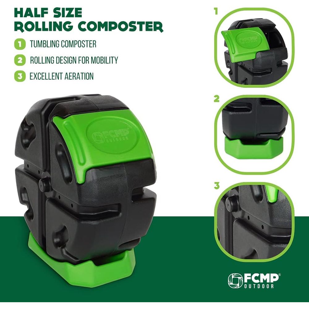 Compostador Giratorio de Jardí - Compost Bin reseña y precio