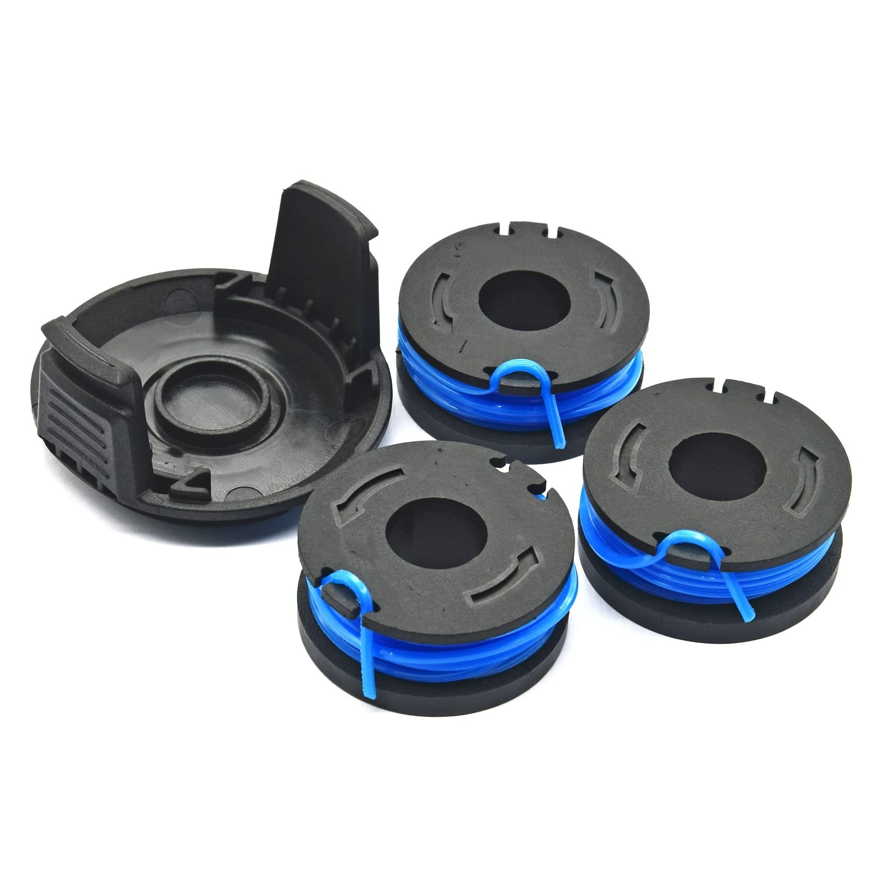 Juego de 3 bobinas y 1 tapa de - Gardening Tools Harbor Freight reseña y precio